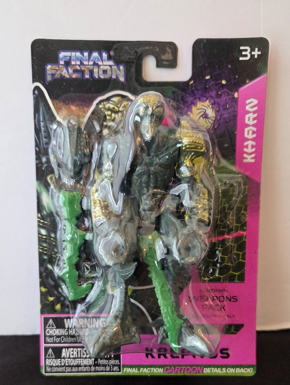 Final Faction Krepitus Alien Action Figure Series 2 Sci-Fi Toy 4.25" NIP